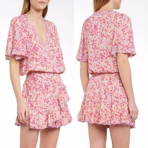 Poupette St. Barth Mabelle Floral Mini Dress